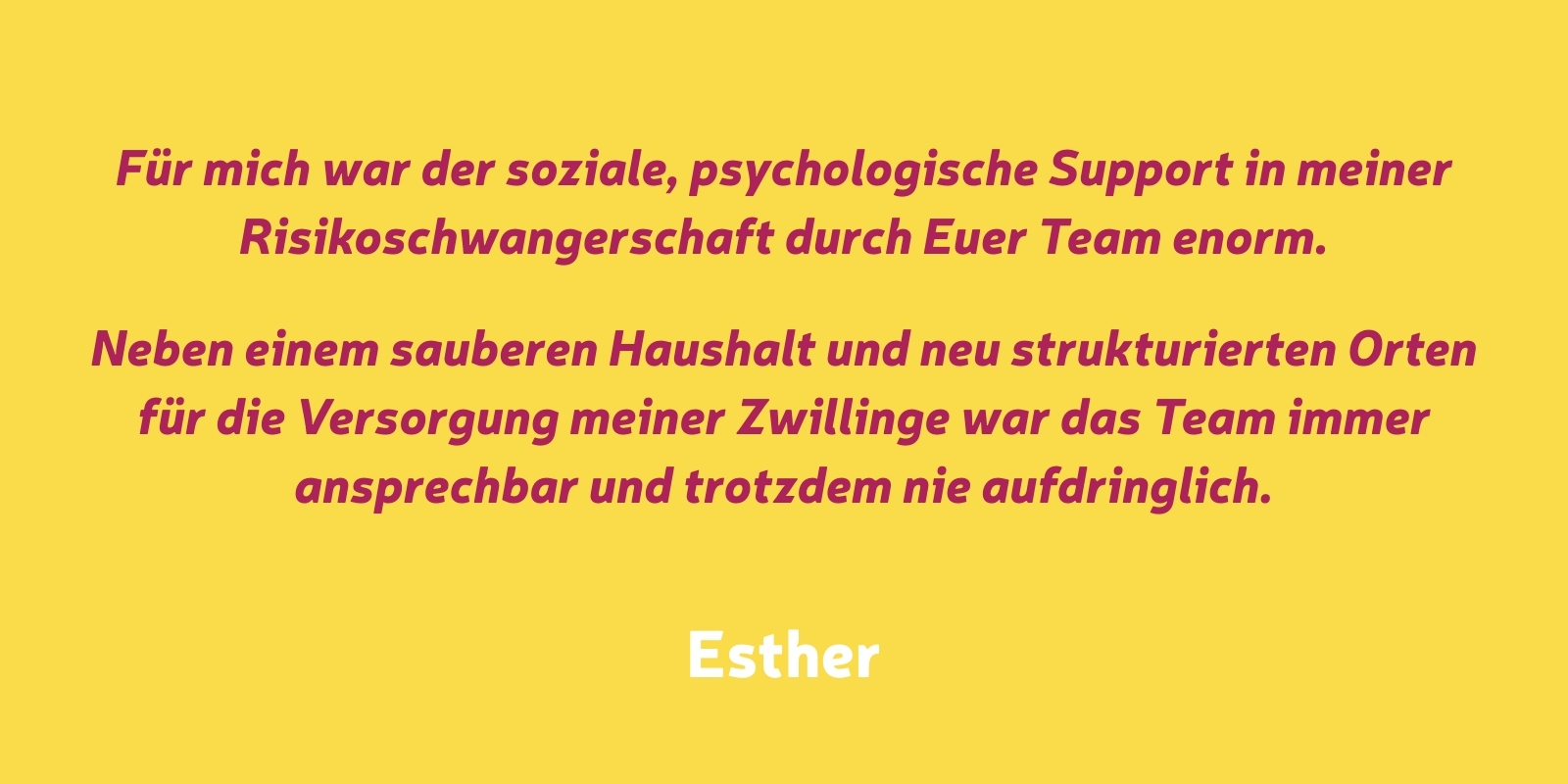 Startseite 17 14_Erfahrungsbericht Esther