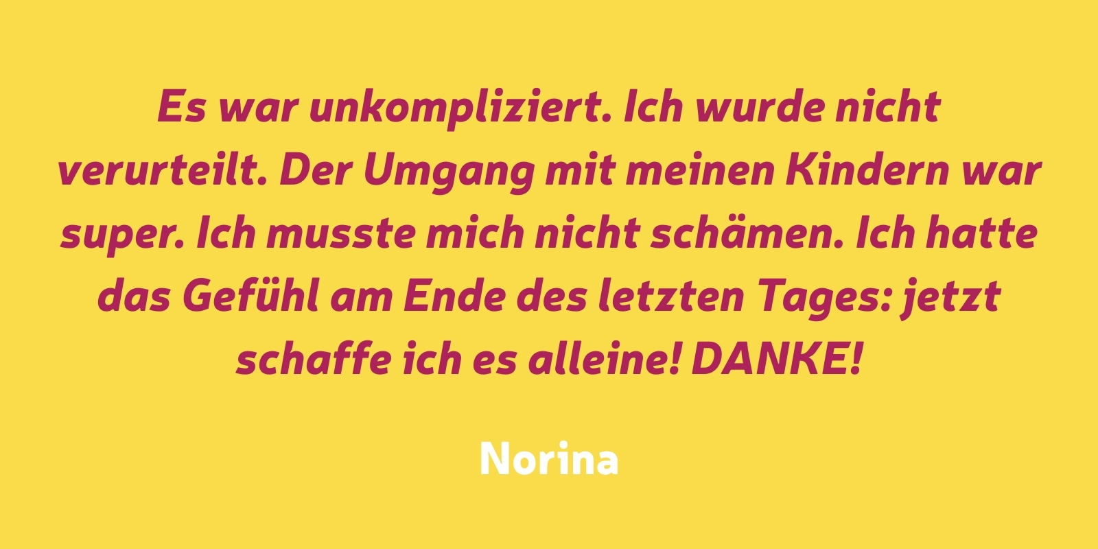 Startseite 25 3_Erfahrungsbericht Norina